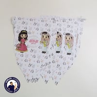 تعليقة زينة العيد عيد سعيد اللون ابيض طول المنتج 2...