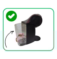 خزان ماء لماكينة كبسولات القهوة جينيو اس بلس دولتش...