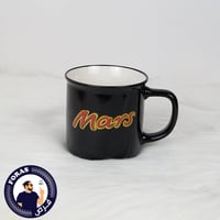 كوب قهوة كبير بشعار مارس-كوب زجاج