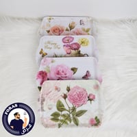 صينية تقديم صغيرة الزهور