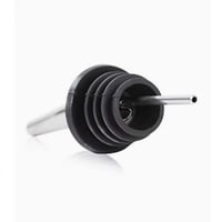 اداة للسكب من الزجاجات قطعة اسود/فضي 7x5x1بوصة