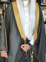 بشت رجالي ملكي رسمي لون رصاصي دقة ملكيه قماش صوف 8...