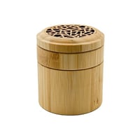 مبخرة ذكية دائرية من عود الخيزران