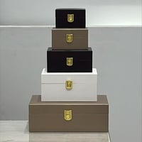 علبة جلد للعود فاخرة