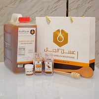 5 كيلو عسل سدر بشاوري مع حبوب لقاح وَ الحبة السودا...