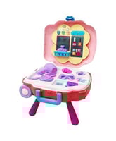 3 في 1 حقيبة مكياج لعبة تلبيس بالضوء والموسيقى