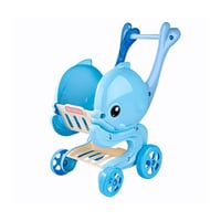 عربة سوبرماركت دفع للأطفال