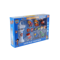 مجموعة شخصيات دورية الكلاب مع برج