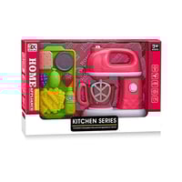 خلاط ألعاب مطبخ للأطفال مع ملحقات