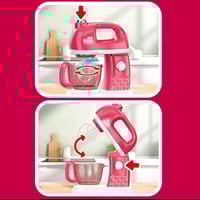 ماكينة قهوة وخلاط للأطفال