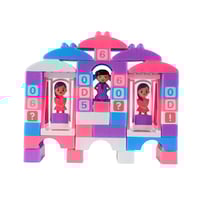 مجموعة مكعبات بناء للأطفال - تصميم أميرة - 78 قطعة