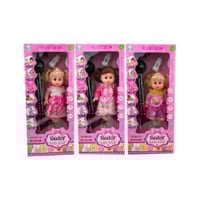 دمية أطفال رائعة مع ملحقات تصفيف الشعر