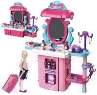 طاولة زينة متنقلة 3 في 1