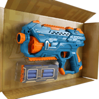 لعبة مسدس الرصاص الإسفنجي القابل للتجميع - DIY Min...