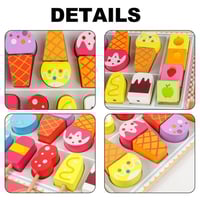 لعبة ايسكريم خشبية