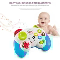 يد تحكم مع حقيبة سفر يصدر موسيقى