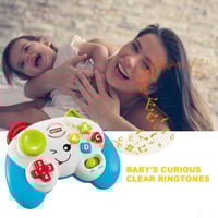 يد تحكم مع حقيبة سفر يصدر موسيقى