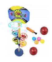 مجموعة ألعاب الرمي 2 في 1 كرة السلة وقذف الكرة 26...