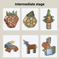 مكعبات مغناطيس شفافة