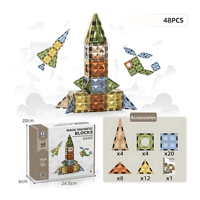 مكعبات مغناطيس شفافة