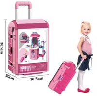 طاولة زينة متنقلة 3 في 1