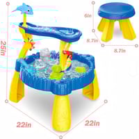 طاولة لعب الرمل والماء
