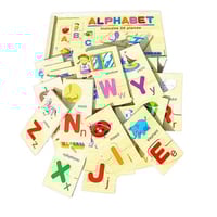 حروف الانجليزية الخشبية