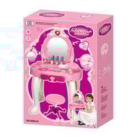 لعبة طاولة التجميل مع أدوات الزينة
