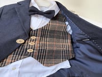 طقم ولادي كحلي غامق