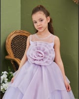 فستان منفوش ب جيبون