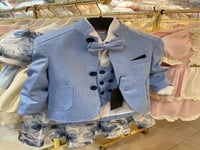 بدلة سماوي ولادي⭐️ مع بنطلون