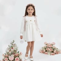 فستان كاميليا باكمام طويلة