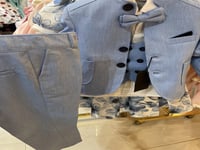 بدلة سماوي ولادي⭐️ مع بنطلون