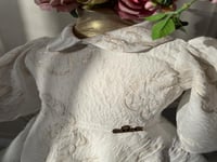 فستان سكري بوردات ذهبية+ طوق الشعر