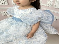 كاندي سماوي مع شنطة وفيونكة كبيرة بروش واكسسوار ال...