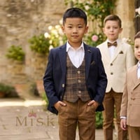 طقم ولادي كحلي غامق