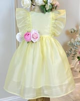 فستان ليموني ناعم