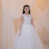 فستان لؤلؤ اوف وايت ب جيبون