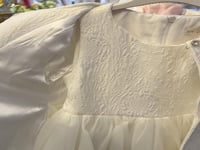 فستان ملكي اوف وايت ⚜️مع شنطة