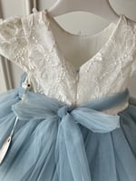 فستان سماوي طبقات تل