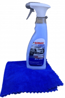 لمعان براق +منشفه خاصه بالواكس