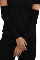 أكمام منفصلة | اللون الأسود