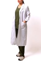 لاب كوت طبي نسائي 44 إنش | 336 | ®LAB MED