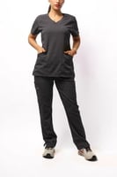 طقم سكراب كامل رمادي | ملابس طبية