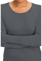 تي شيرت سكراب نسائي رمادي 5051