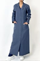 لاب كوت رمادي بطول 52 إنش 333 | ®LAB MED