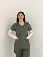 طقم سكراب طبي نسائي ماركة لاب ميد ®