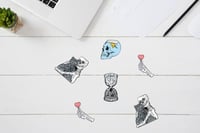 بروشات طبية هيكل عظمي| Medical brooches