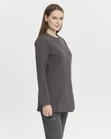 جاكيت سكراب كم طويل رمادي