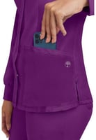 سكراب طبي بلوزة كم طويل من هيلنج هاندز